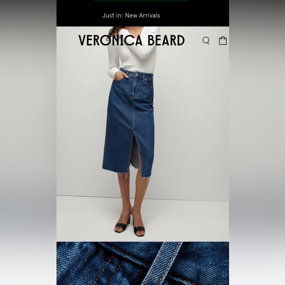 Veronica Beard Denim Skirt